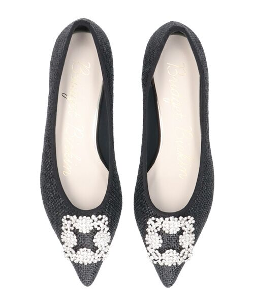 Bridget Birkin / ブリジットバーキン パンプス | 【Bridget Birkin】ビジューポインテッドトゥバレエシューズ | 詳細5