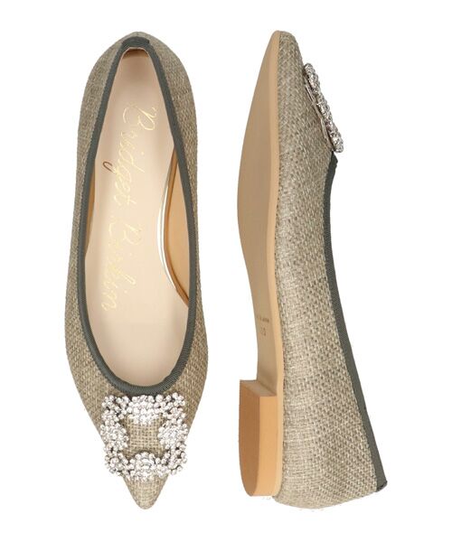 Bridget Birkin / ブリジットバーキン パンプス | 【Bridget Birkin】ビジューポインテッドトゥバレエシューズ | 詳細20