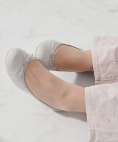 Bridget Birkin / ブリジットバーキン バレエシューズ | 【Bridget Birkin】ラウンドリボンバレエシューズ