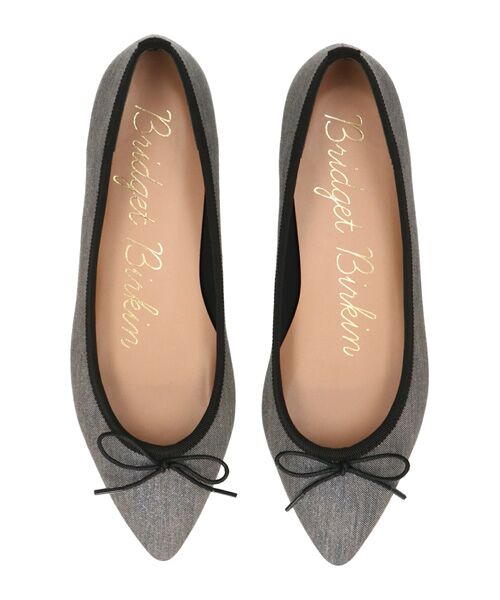 Bridget Birkin / ブリジットバーキン バレエシューズ | 【Bridget Birkin】ポインテッドリボンバレエシューズ | 詳細5