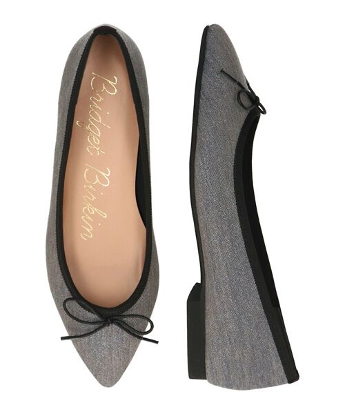 Bridget Birkin / ブリジットバーキン バレエシューズ | 【Bridget Birkin】ポインテッドリボンバレエシューズ | 詳細6