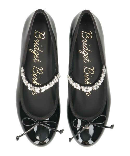 Bridget Birkin / ブリジットバーキン パンプス | 【Bridget Birkin】ビジューストラップバレエシューズ | 詳細4