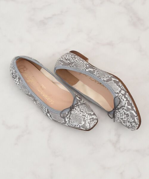 Bridget Birkin/ブリジットバーキン 【Bridget Birkin】スクエアトゥバレエシューズ マルチ 24.5 Bridget Birkin/ブリジットバーキン 【Bridget Birkin】スクエアトゥバレエシューズ マルチ 24.5