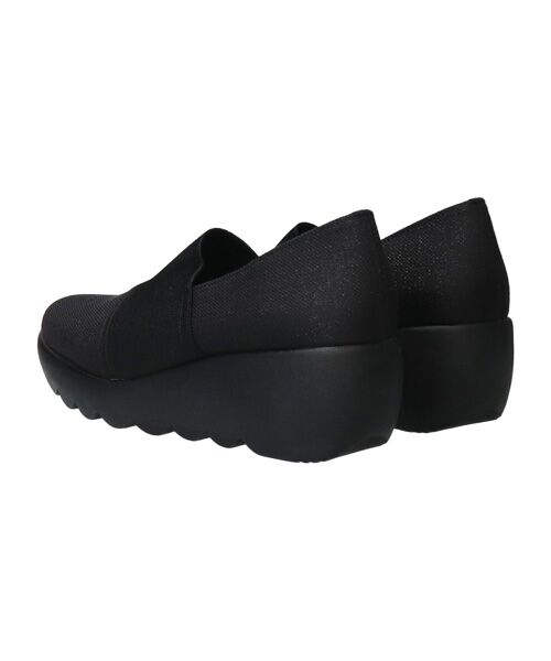 Bridget Birkin / ブリジットバーキン レインシューズ | 【Bridget Birkin】甲ゴムヒールアップレインパンプス | 詳細3