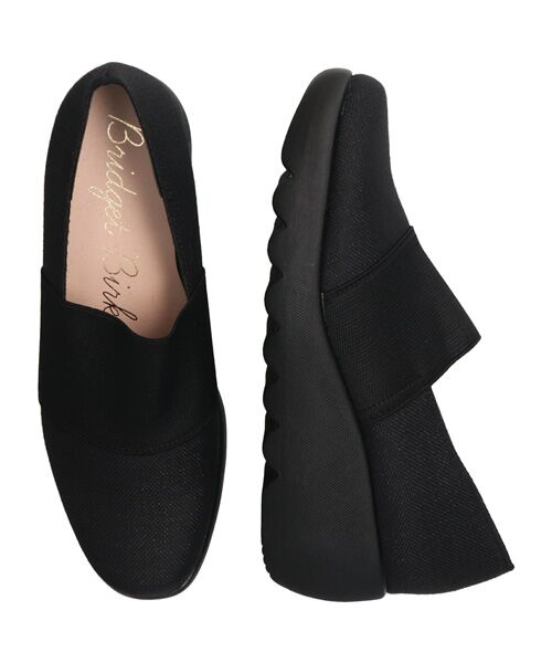 Bridget Birkin / ブリジットバーキン レインシューズ | 【Bridget Birkin】甲ゴムヒールアップレインパンプス | 詳細6