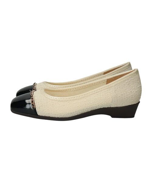 Bridget Birkin / ブリジットバーキン パンプス | 【BRIDGET BIRKIN WALK】チェーンアクセントスクエアパンプス | 詳細9