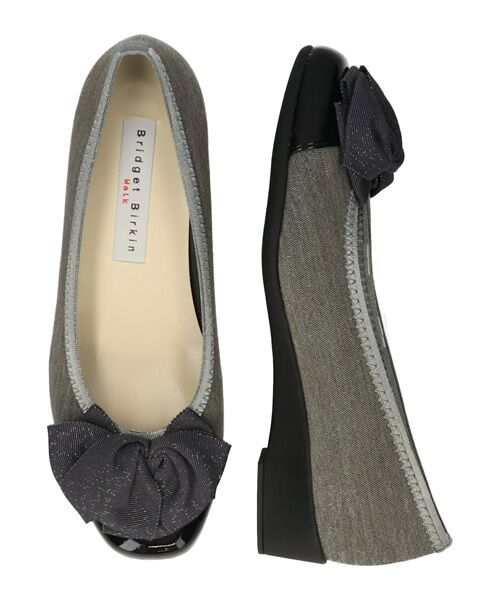 Bridget Birkin / ブリジットバーキン パンプス | 【BRIDGET BIRKIN WALK】ラメリボンウォーキングパンプス | 詳細6