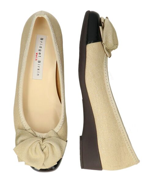 Bridget Birkin / ブリジットバーキン パンプス | 【BRIDGET BIRKIN WALK】ラメリボンウォーキングパンプス | 詳細13