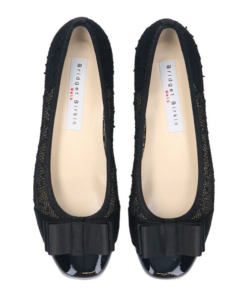 Bridget Birkin / ブリジットバーキン パンプス | 【BRIDGET BIRKIN WALK】グログランリボン切替ウォーキングパンプス | 詳細5