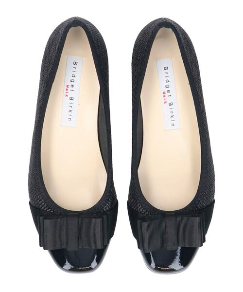 Bridget Birkin / ブリジットバーキン パンプス | 【BRIDGET BIRKIN WALK】グログランリボン切替ウォーキングパンプス | 詳細12