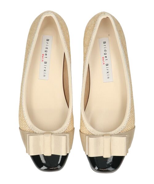 Bridget Birkin / ブリジットバーキン パンプス | 【BRIDGET BIRKIN WALK】グログランリボン切替ウォーキングパンプス | 詳細19