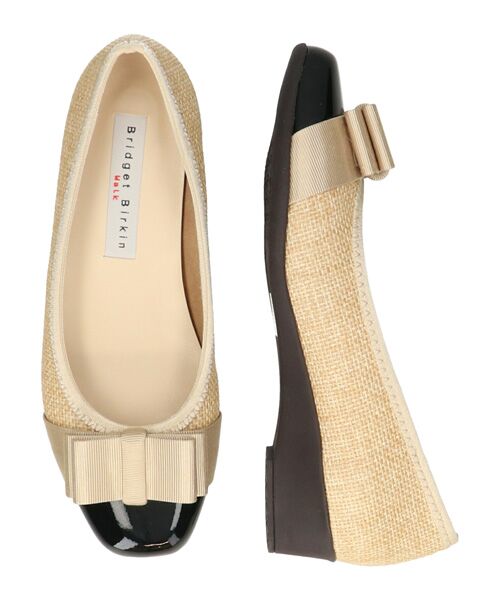 Bridget Birkin / ブリジットバーキン パンプス | 【BRIDGET BIRKIN WALK】グログランリボン切替ウォーキングパンプス | 詳細20