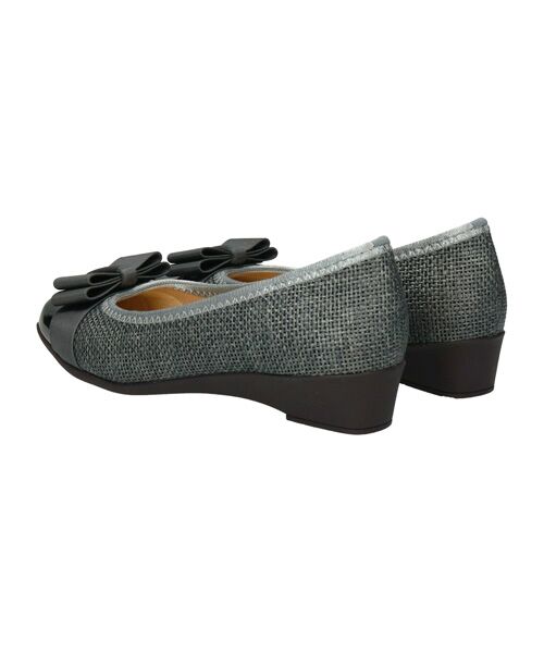 Bridget Birkin / ブリジットバーキン パンプス | 【BRIDGET BIRKIN WALK】グログランリボン切替ウォーキングパンプス | 詳細24