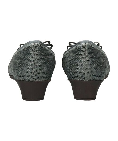 Bridget Birkin / ブリジットバーキン パンプス | 【BRIDGET BIRKIN WALK】グログランリボン切替ウォーキングパンプス | 詳細25