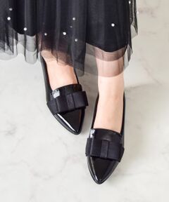 Bridget Birkin / ブリジットバーキン パンプス | 【BRIDGET BIRKIN WALK】グログランリボンオペラパンプス