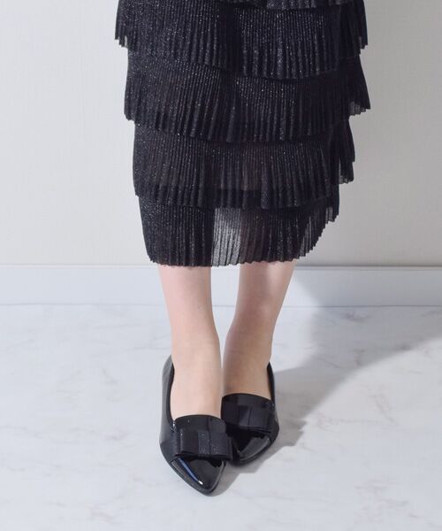 Bridget Birkin / ブリジットバーキン パンプス | 【BRIDGET BIRKIN WALK】グログランリボンオペラパンプス | 詳細9