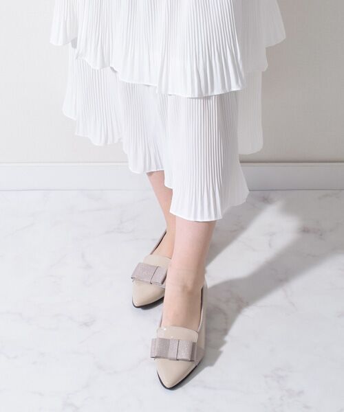 Bridget Birkin / ブリジットバーキン パンプス | 【BRIDGET BIRKIN WALK】グログランリボンオペラパンプス | 詳細20