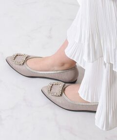 Bridget Birkin パンプス 「Bridget Walk」ビジューモチーフ