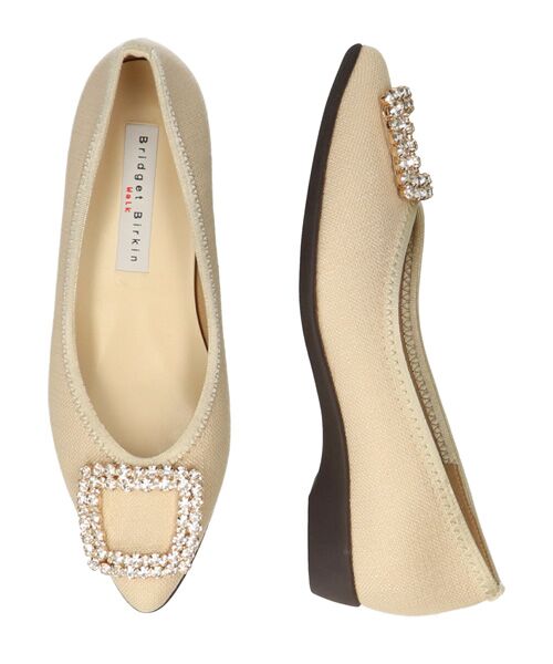 Bridget Birkin / ブリジットバーキン パンプス | 【BRIDGET BIRKIN WALK】ビジューモチーフポインテッドパンプス | 詳細13