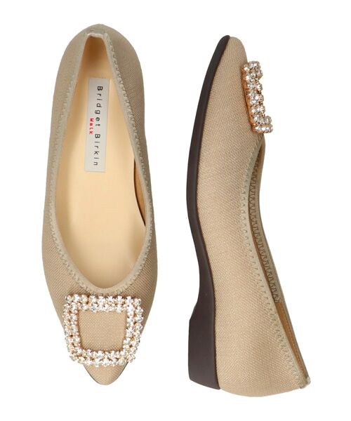 Bridget Birkin / ブリジットバーキン パンプス | 【BRIDGET BIRKIN WALK】ビジューモチーフポインテッドパンプス | 詳細20