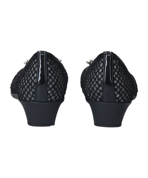 Bridget Birkin / ブリジットバーキン パンプス | 【BRIDGET BIRKIN WALK】ビジューモチーフメッシュパンプス | 詳細4