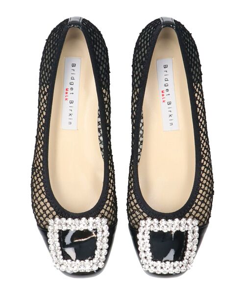 Bridget Birkin / ブリジットバーキン パンプス | 【BRIDGET BIRKIN WALK】ビジューモチーフメッシュパンプス | 詳細5