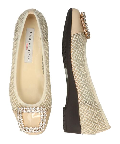 Bridget Birkin / ブリジットバーキン パンプス | 【BRIDGET BIRKIN WALK】ビジューモチーフメッシュパンプス | 詳細13