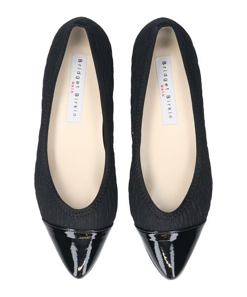 Bridget Birkin / ブリジットバーキン パンプス | 【BRIDGET BIRKIN WALK】一文字切替えポインテッドウォーキングパンプス | 詳細5