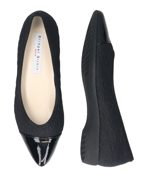 Bridget Birkin / ブリジットバーキン パンプス | 【BRIDGET BIRKIN WALK】一文字切替えポインテッドウォーキングパンプス | 詳細6