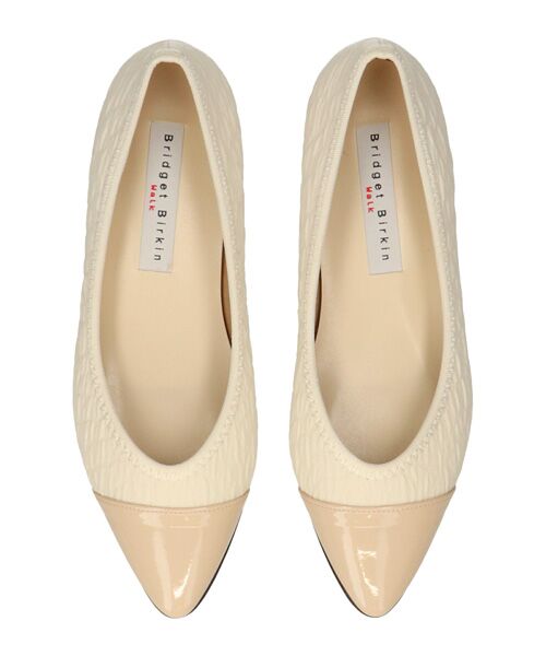 Bridget Birkin / ブリジットバーキン パンプス | 【BRIDGET BIRKIN WALK】一文字切替えポインテッドウォーキングパンプス | 詳細12