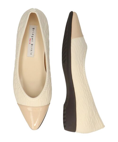 Bridget Birkin / ブリジットバーキン パンプス | 【BRIDGET BIRKIN WALK】一文字切替えポインテッドウォーキングパンプス | 詳細13