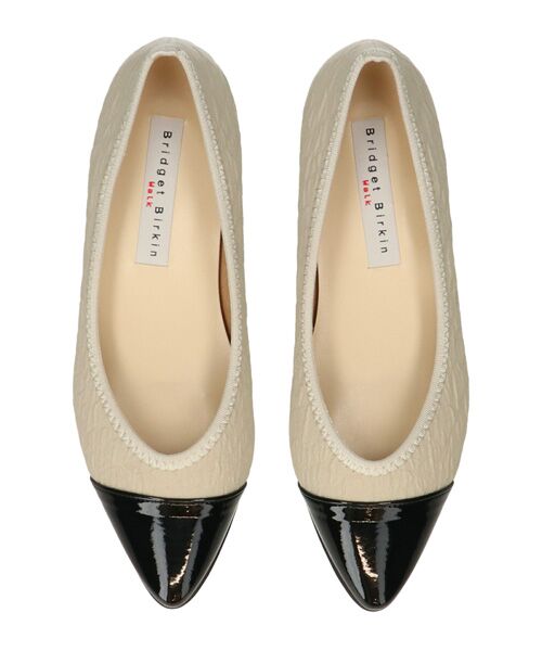 Bridget Birkin / ブリジットバーキン パンプス | 【BRIDGET BIRKIN WALK】一文字切替えポインテッドウォーキングパンプス | 詳細19