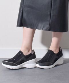 Bridget Birkin / ブリジットバーキン スニーカー | 【ROUND ABOUT】ヒールアップスリッポンスニーカー