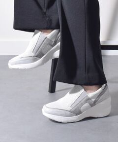 Bridget Birkin / ブリジットバーキン スニーカー | 【ROUND ABOUT】ヒールアップスリッポンスニーカー