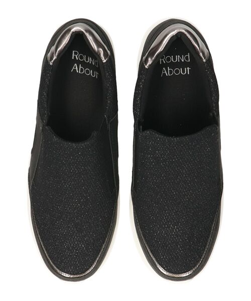 Bridget Birkin / ブリジットバーキン スニーカー | 【ROUND ABOUT】ヒールアップスリッポンスニーカー | 詳細5