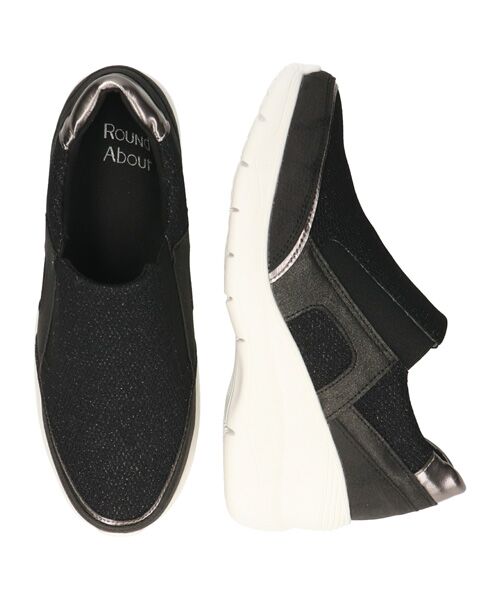 Bridget Birkin / ブリジットバーキン スニーカー | 【ROUND ABOUT】ヒールアップスリッポンスニーカー | 詳細6