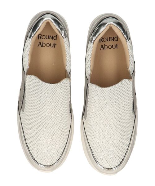 Bridget Birkin / ブリジットバーキン スニーカー | 【ROUND ABOUT】ヒールアップスリッポンスニーカー | 詳細19