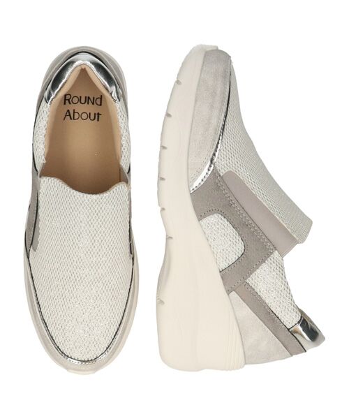 Bridget Birkin / ブリジットバーキン スニーカー | 【ROUND ABOUT】ヒールアップスリッポンスニーカー | 詳細20