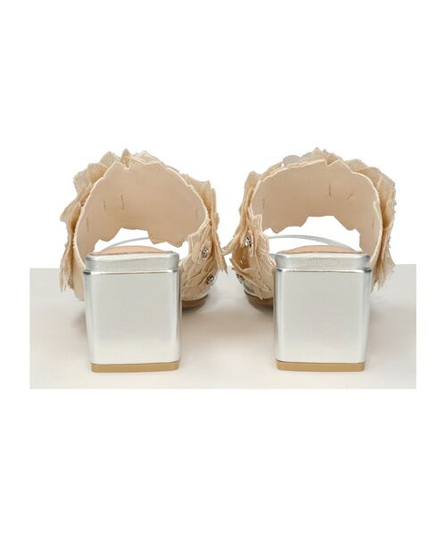 Bridget Birkin / ブリジットバーキン サンダル | 【Bridget Birkin】フラワーレースミュール | 詳細11