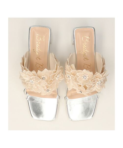 Bridget Birkin / ブリジットバーキン サンダル | 【Bridget Birkin】フラワーレースミュール | 詳細12