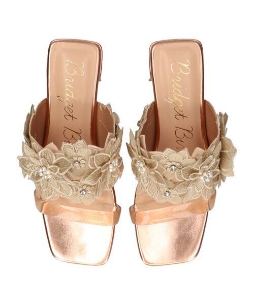 Bridget Birkin / ブリジットバーキン サンダル | 【Bridget Birkin】フラワーレースミュール | 詳細19