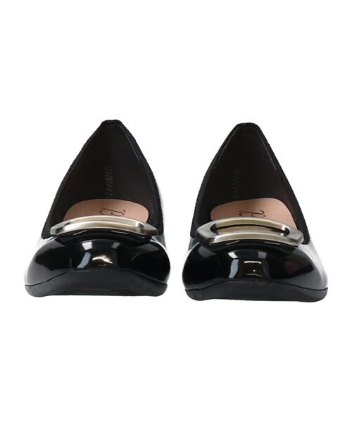 Bridget Birkin / ブリジットバーキン レインシューズ | 【Bridget Birkin】バックルアクセントレインパンプス | 詳細1