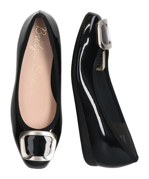 Bridget Birkin / ブリジットバーキン レインシューズ | 【Bridget Birkin】バックルアクセントレインパンプス | 詳細7