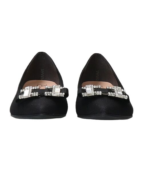 Bridget Birkin / ブリジットバーキン レインシューズ | 【Bridget Birkin】ビジューリボンバレエレインパンプス | 詳細8