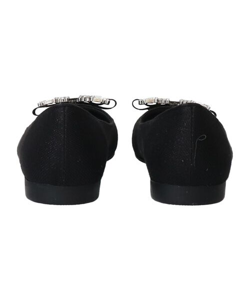 Bridget Birkin / ブリジットバーキン レインシューズ | 【Bridget Birkin】ビジューリボンバレエレインパンプス | 詳細12