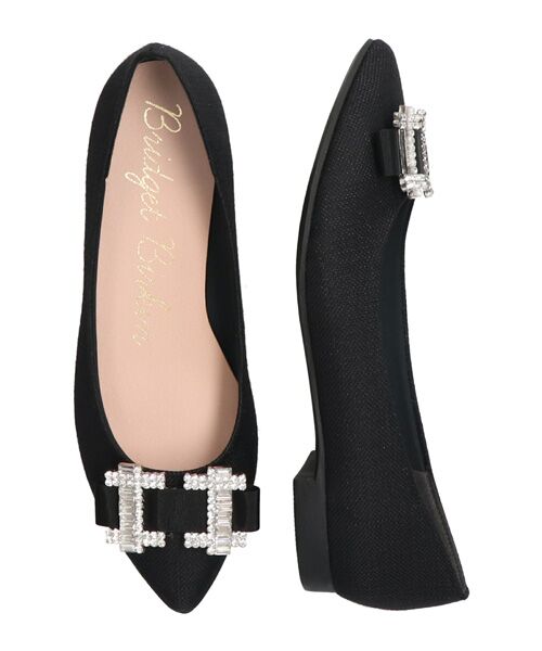 Bridget Birkin / ブリジットバーキン レインシューズ | 【Bridget Birkin】ビジューリボンバレエレインパンプス | 詳細13