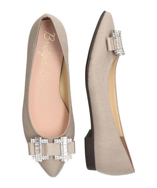 Bridget Birkin / ブリジットバーキン レインシューズ | 【Bridget Birkin】ビジューリボンバレエレインパンプス | 詳細20