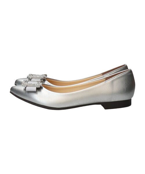 Bridget Birkin / ブリジットバーキン レインシューズ | 【Bridget Birkin】ビジューリボンバレエレインパンプス | 詳細24