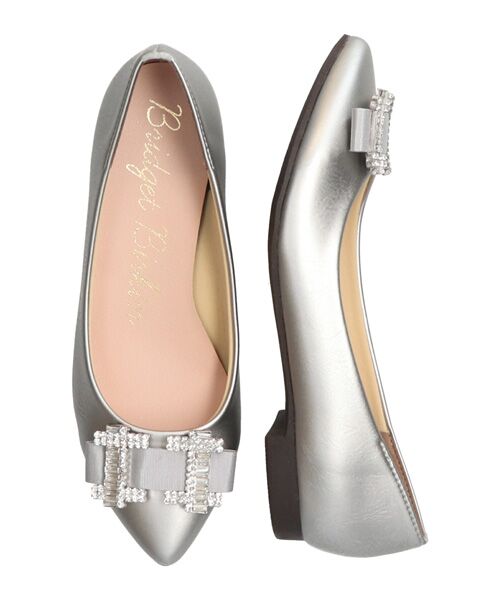 Bridget Birkin / ブリジットバーキン レインシューズ | 【Bridget Birkin】ビジューリボンバレエレインパンプス | 詳細27