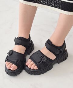 Bridget Birkin / ブリジットバーキン サンダル | 【Bridget Birkin】ベルクロスポーツサンダル